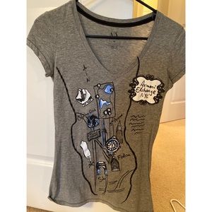 Armani Exchange XS women’s New York graphic tee